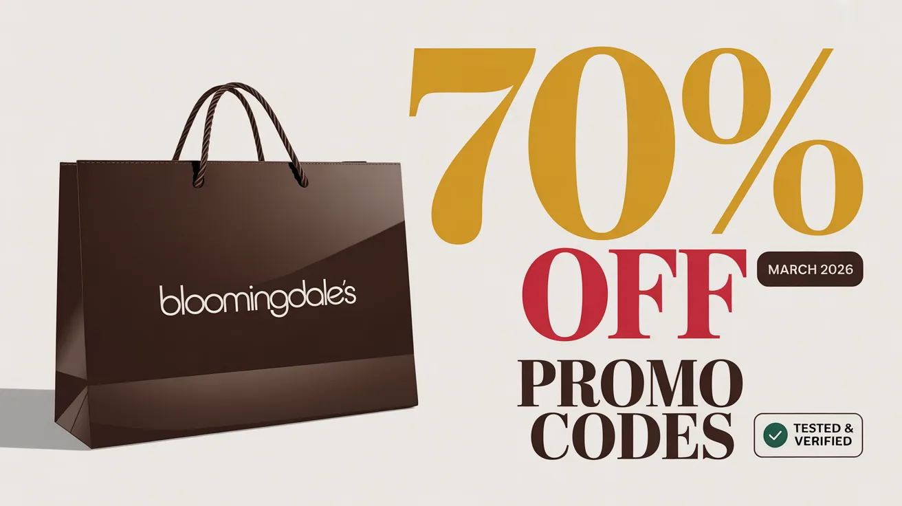 Bloomingdale's Promo Codes | March 2026 (Verified✅)