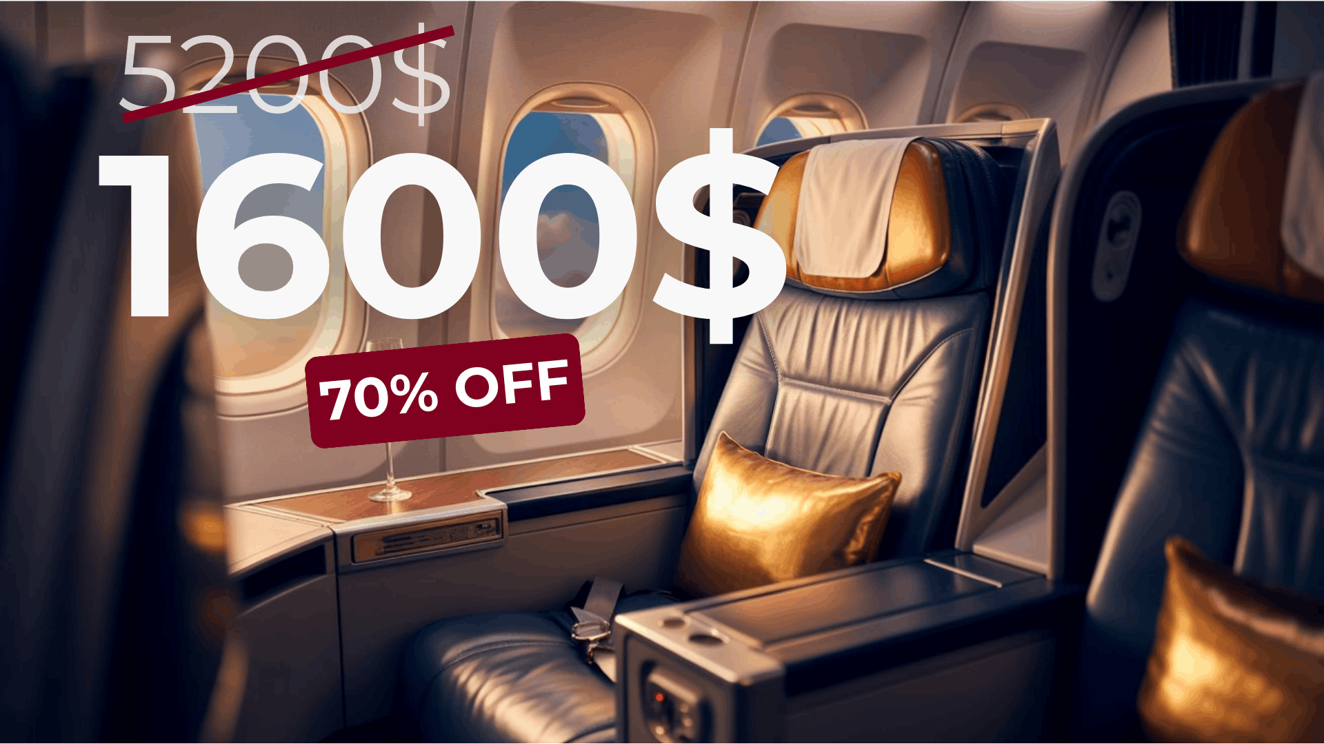 Business Class Deals 2026: Save 60-70% on Flights